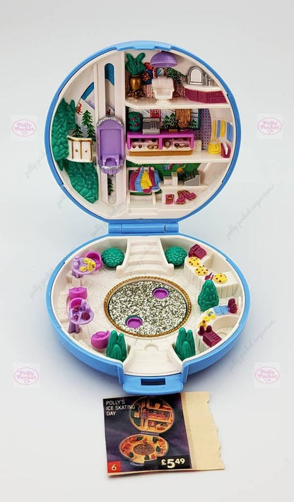 Polly pocket skating days compact 100% complete