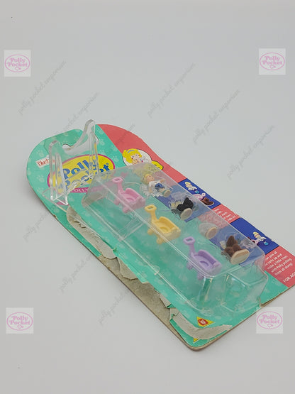 Polly pocket pet cart 100% complete with original packaging
