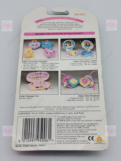 Polly pocket pet cart 100% complete with original packaging