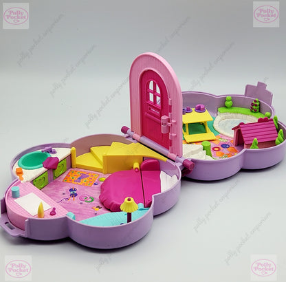 ULTRA RARE Polly pocket Lucy locket pretty pets corner 100% complete