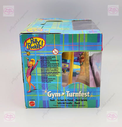 Polly pocket gym turnfest vault sealed in original packaging