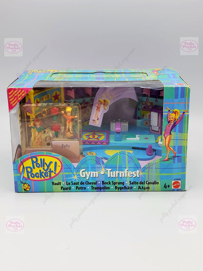 Polly pocket gym turnfest vault sealed in original packaging