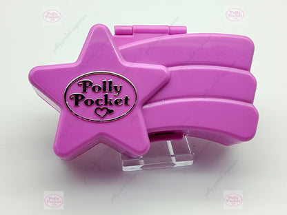 RARE Polly pocket shooting star eraser case 100% complete