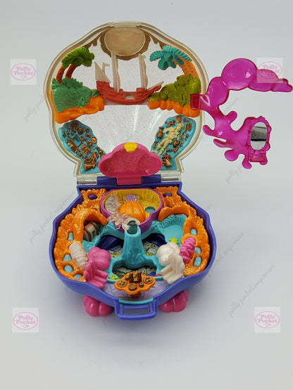 RARE polly pocket Little mermaid playcase 100% complete