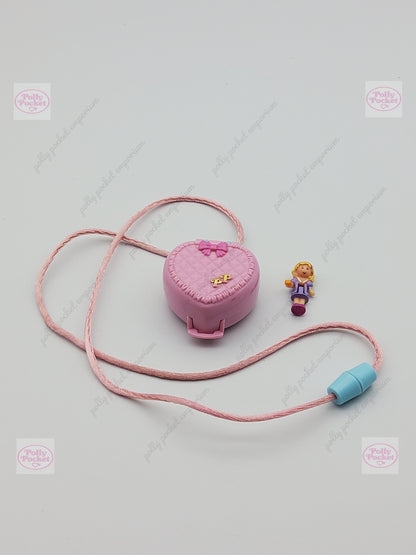 RARE Polly pocket baby and ducky locket 100% complete