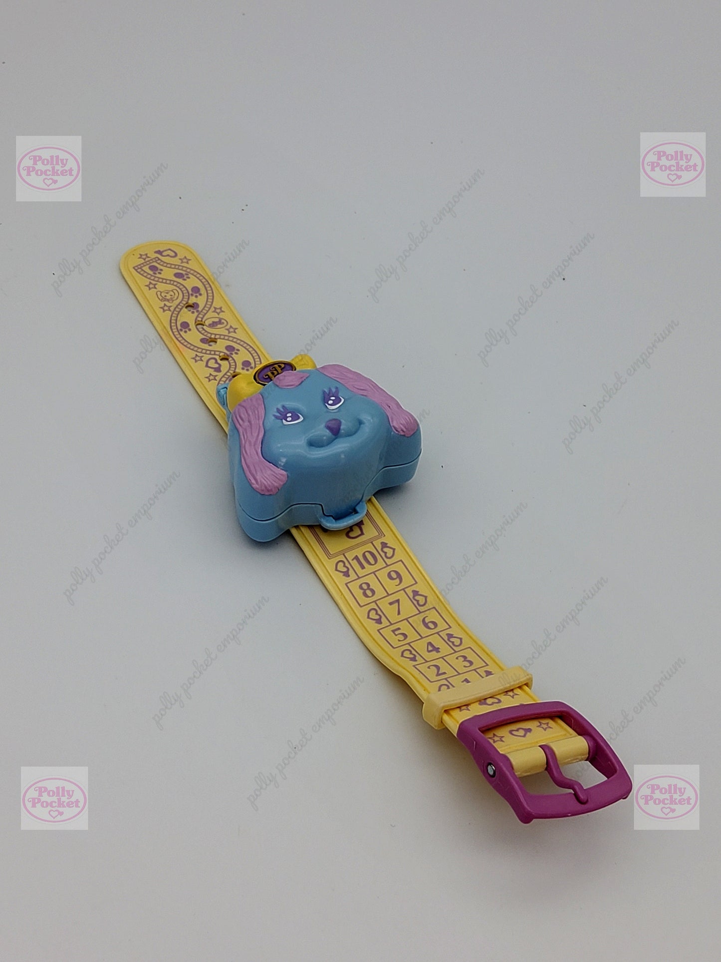 Rare Polly pocket Polly loves puppy bracelet 100% complete