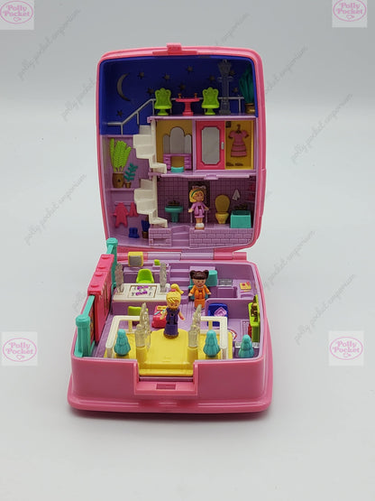Polly pocket starlight dinner party 100% complete (lights working)