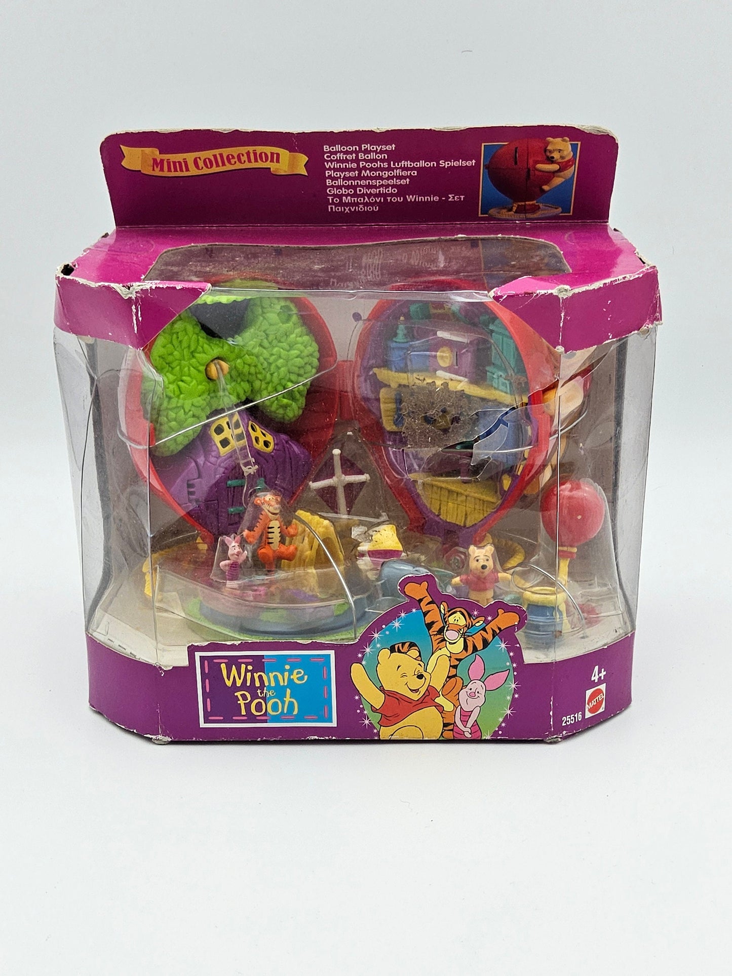 Polly pocket Winnie the Pooh balloon playset sealed in original packaging