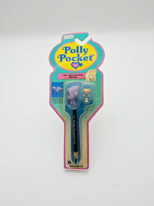 Polly pocket Tiny Tinas dolphin pen pal sealed in original packaging