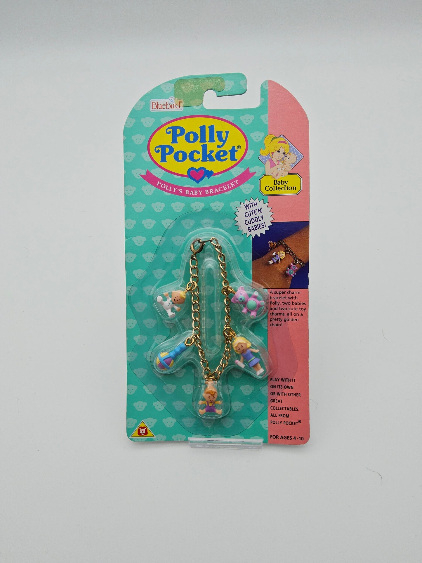 RARE polly pocket baby charm bracelet sealed in original packaging