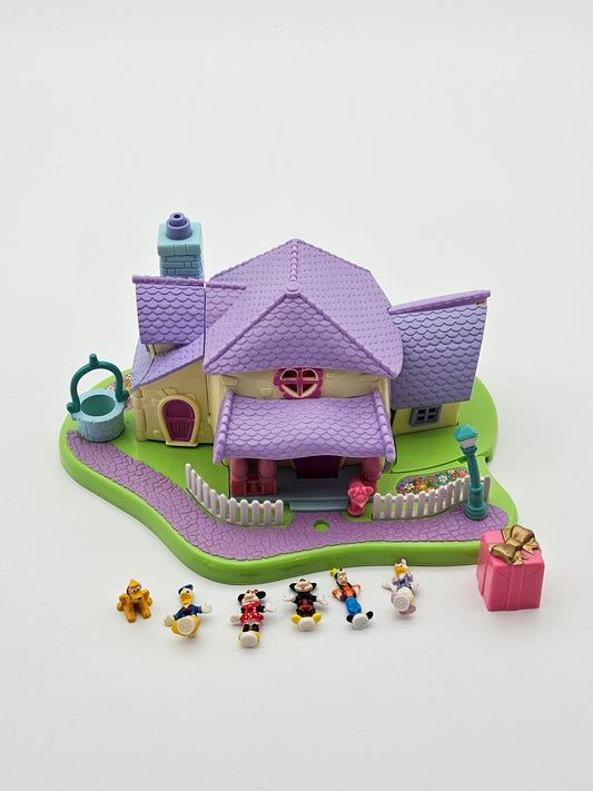 Polly pocket Minnie mouse surprise party 100% complete