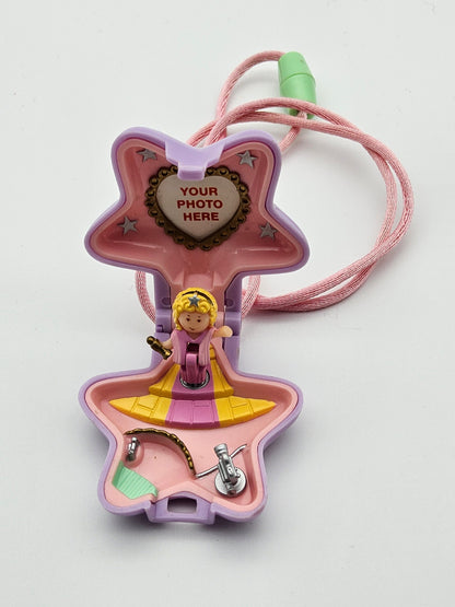 RARE Polly pocket film star locket 100% complete