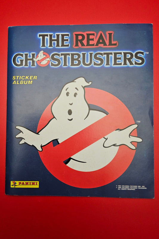 Ghost busters pannini sticker album 100% complete