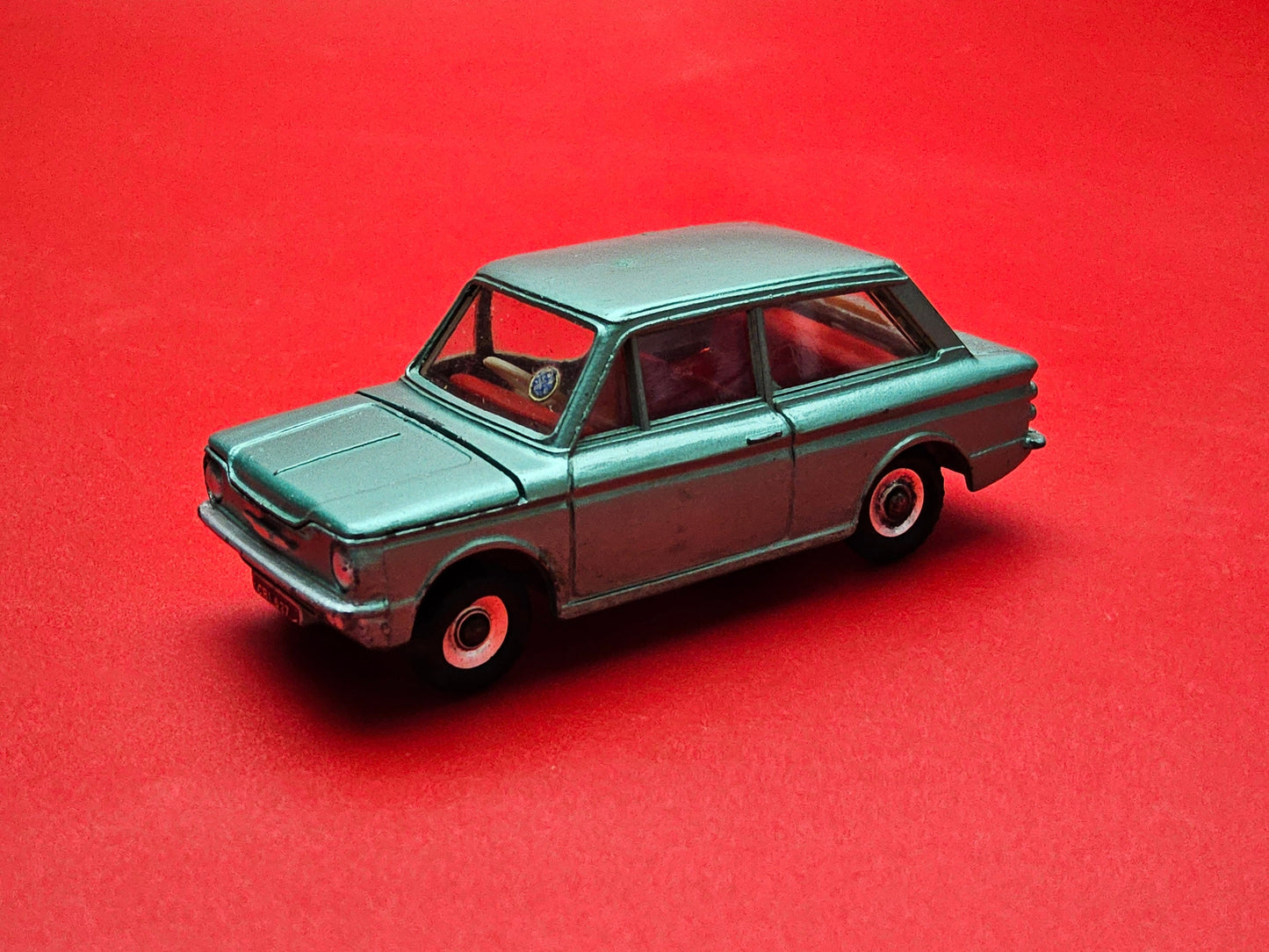 Dinky number 138 Hillman Imp with original luggage and box