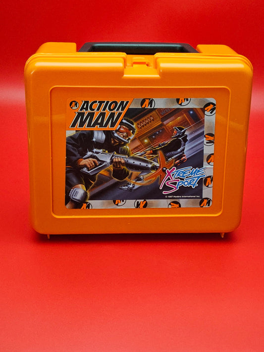 Action man lunchbox with original flask and sandwich box