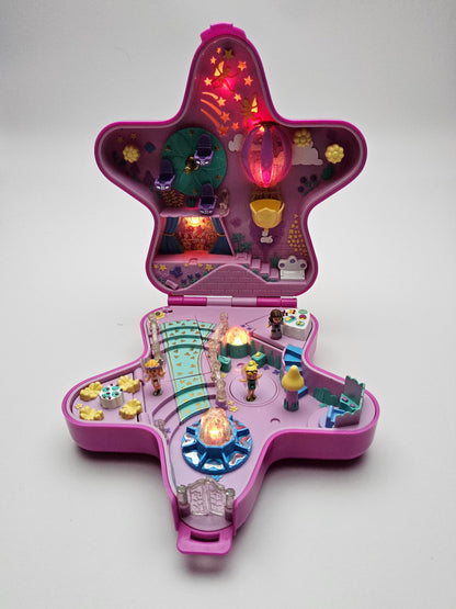 Polly pocket fairy wonderland 100% complete lights working