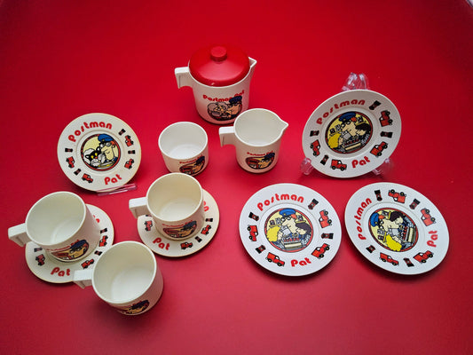 Bluebird postman Pat tea set missing cutlery