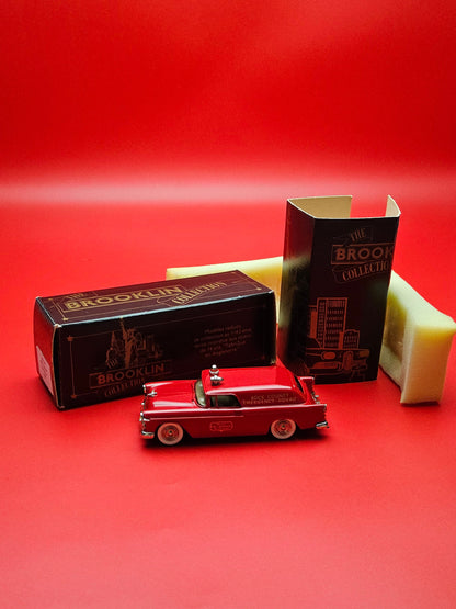 Brooklin model Brk 26x chevrolet nomad in red with original packaging