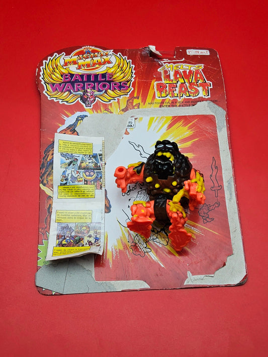 Mighty max lava beast 100% complete with original card