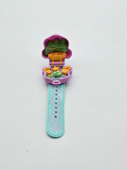 Polly pocket polly loves bear bracelet compact 100%complete