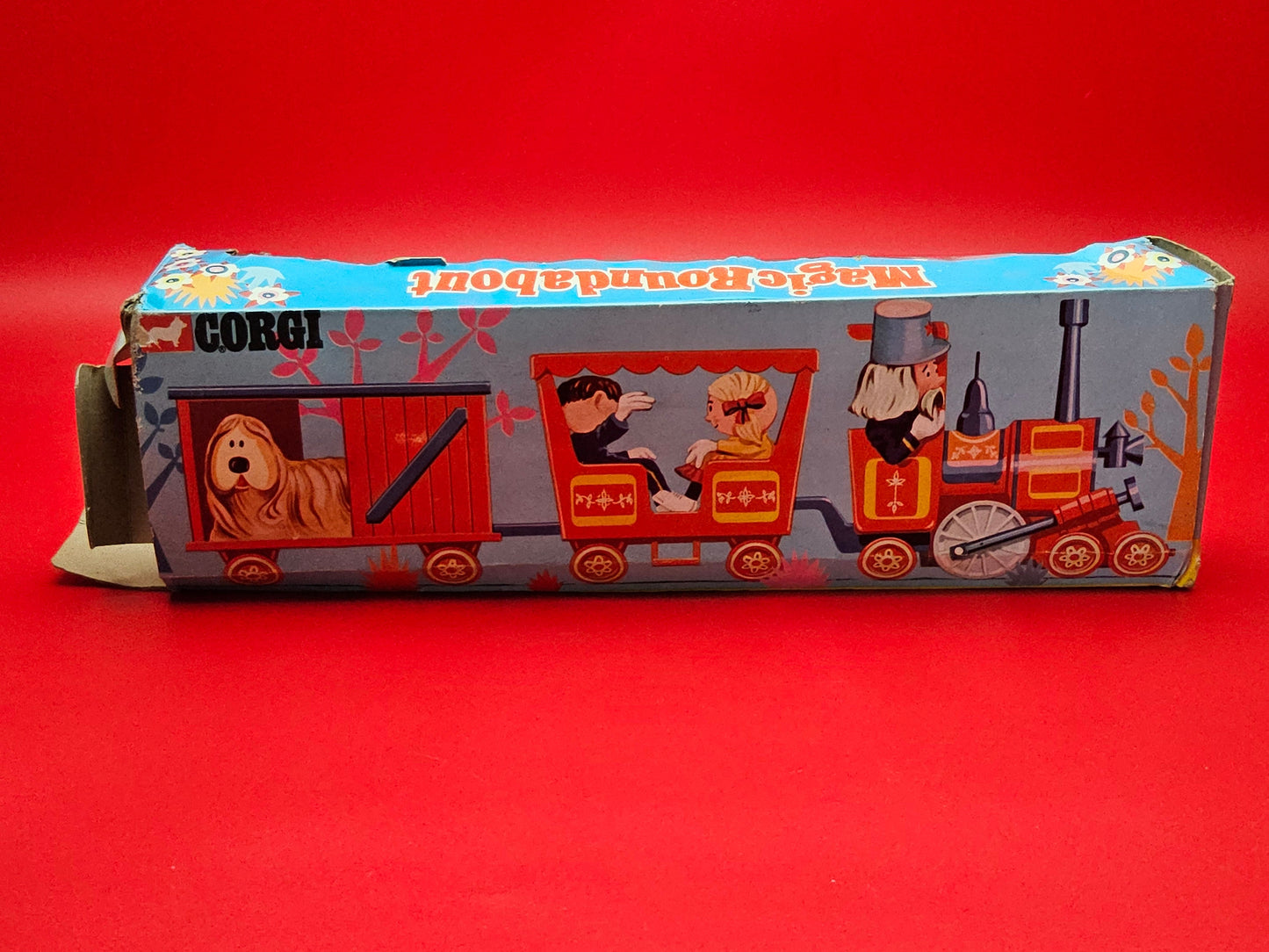 Corgi magic roundabout train with original packaging