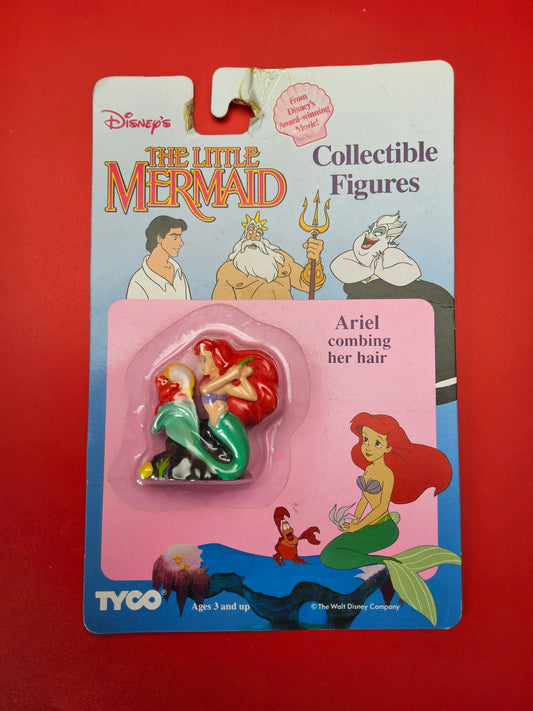 Tyco Little mermaid Ariel combing her hair figure sealed in original packaging