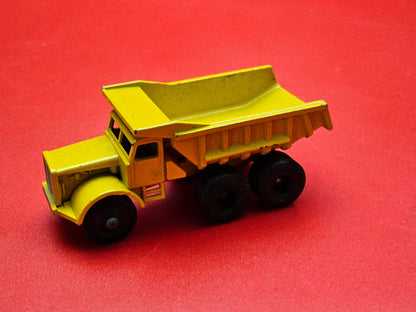 Matchbox number 6 Euclid quarry truck with original box