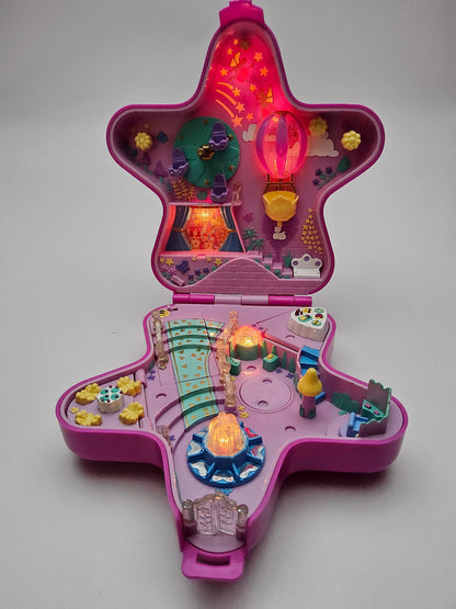 Polly pocket fairy wonderland 100% complete lights working