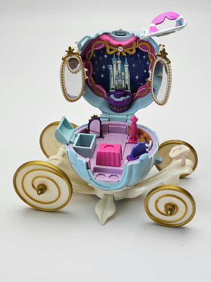 Polly pocket cinderella carriage 100% complete