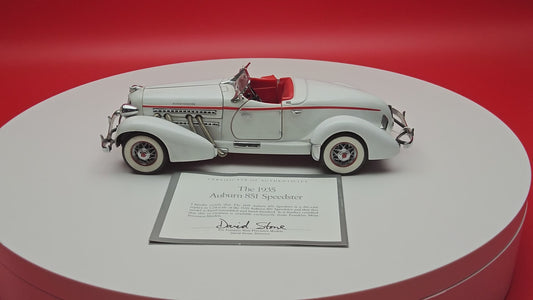 Franklin mint 1935 Auburn 851 speedster with original packaging