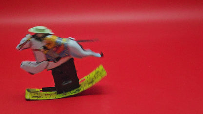 Schylling mechanical cowboy toy with original box